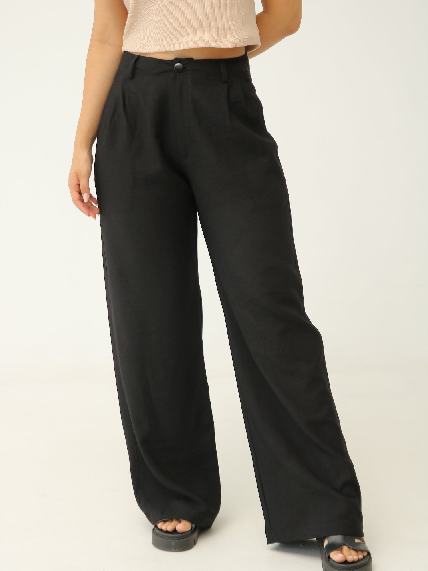 Pantalón Clásico Con Prense
