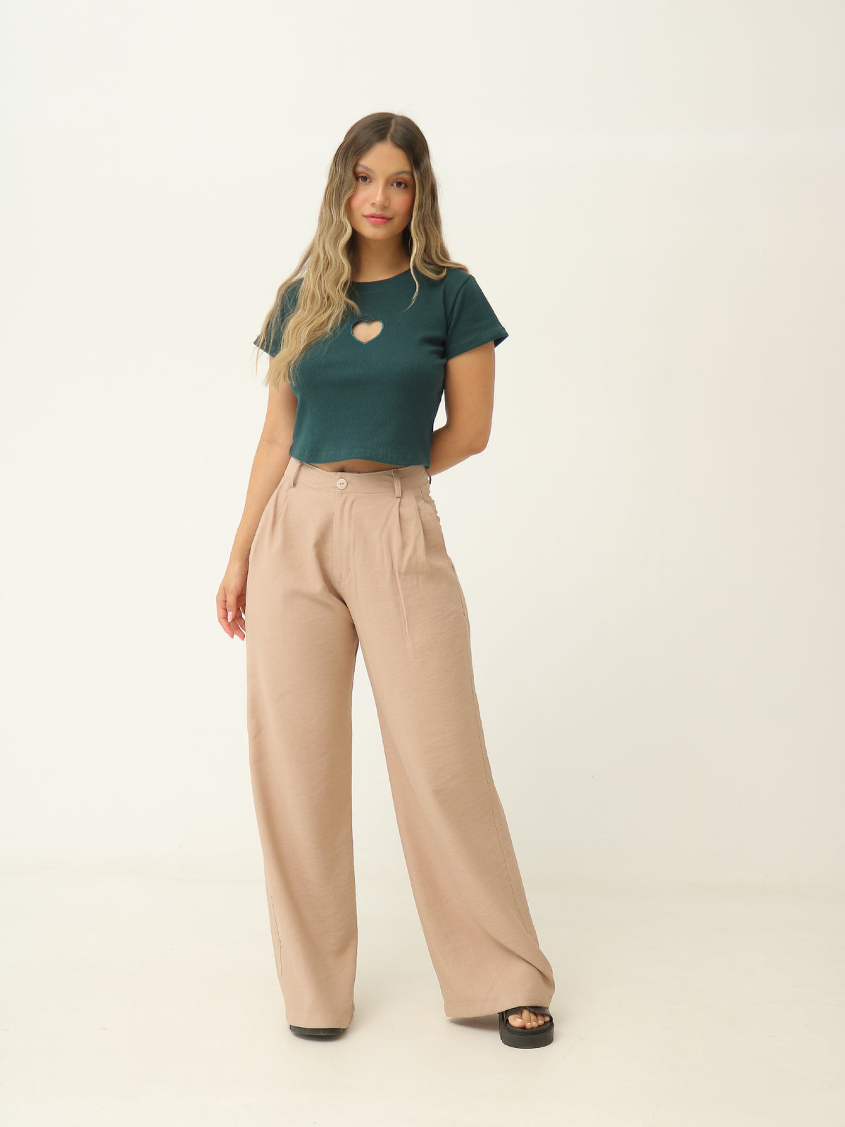 Pantalón Clásico Con Prense