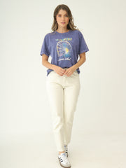 Camiseta Básica Estampada Tie Dye