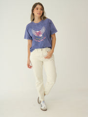 Camiseta Básica Estampada Tie Dye